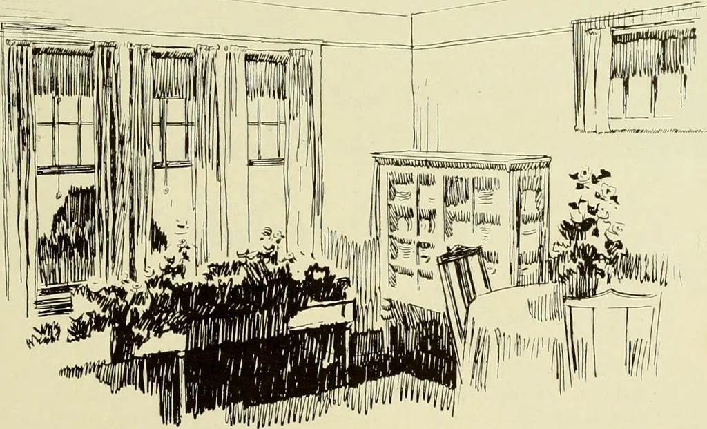 An illustration from Homes of character., 1920, leaf 18