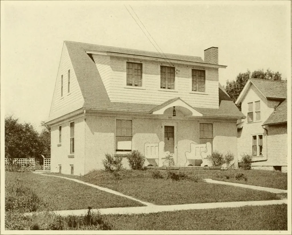An illustration from Homes of character., 1920, leaf 21