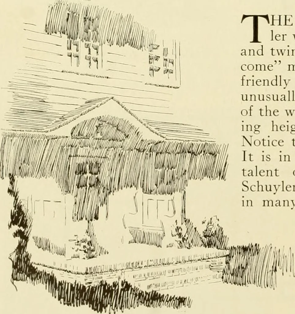 An illustration from Homes of character., 1920, leaf 21
