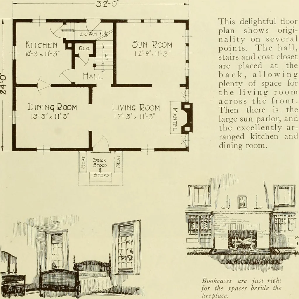 An illustration from Homes of character., 1920, leaf 22