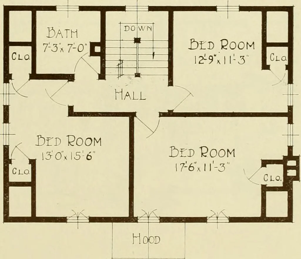 An illustration from Homes of character., 1920, leaf 22