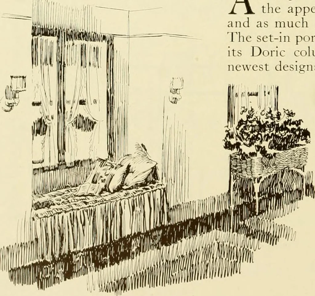 An illustration from Homes of character., 1920, leaf 31