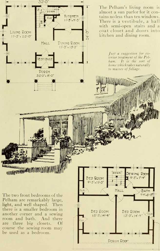 An illustration from Homes of character., 1920, leaf 32