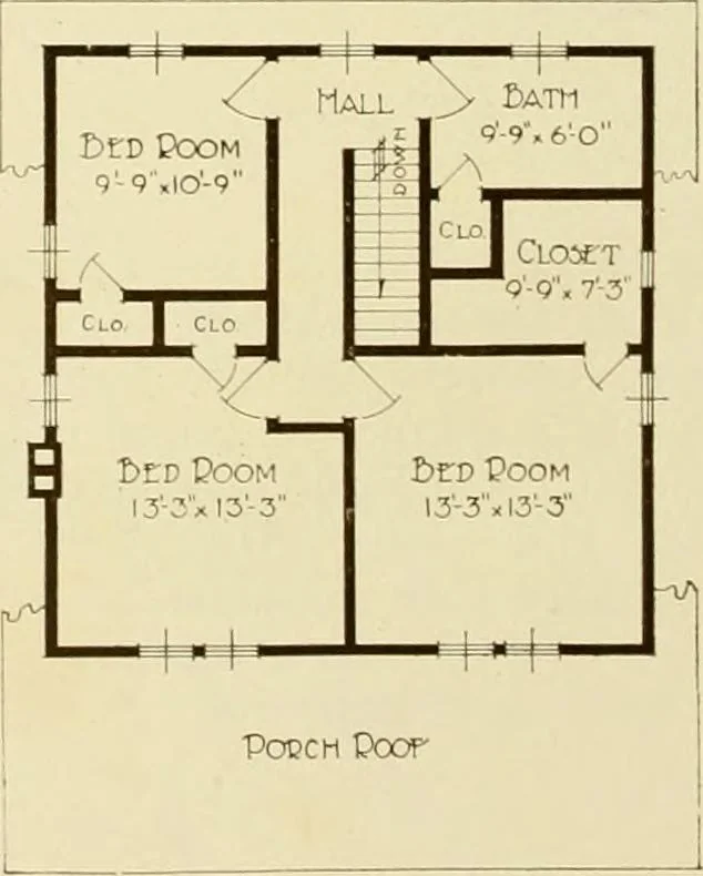 An illustration from Homes of character., 1920, leaf 33