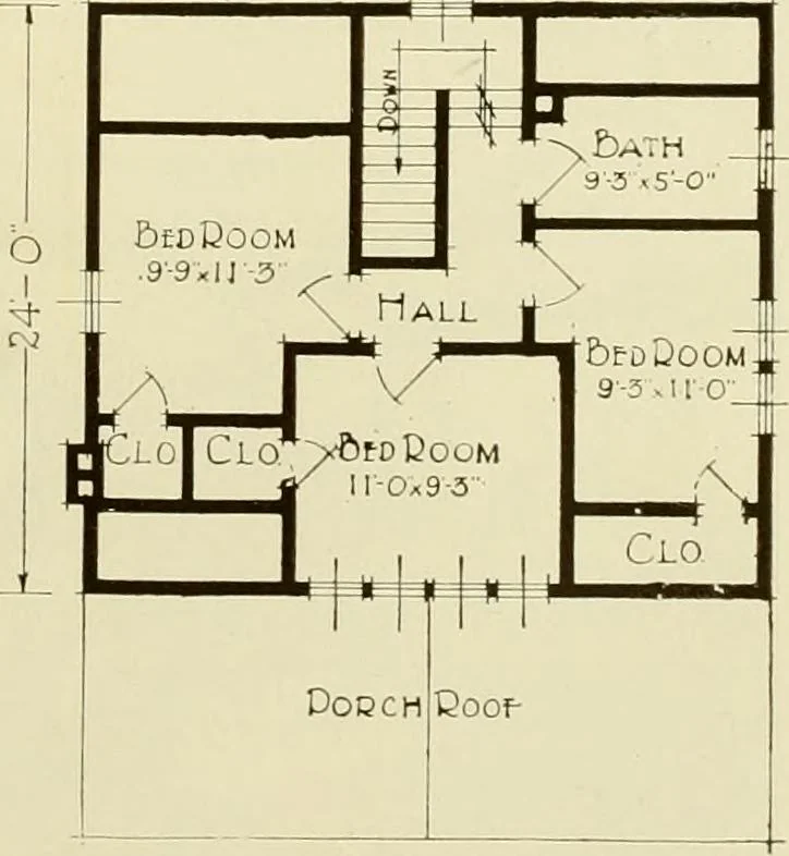 An illustration from Homes of character., 1920, leaf 34