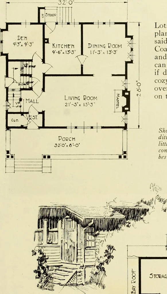 An illustration from Homes of character., 1920, leaf 36