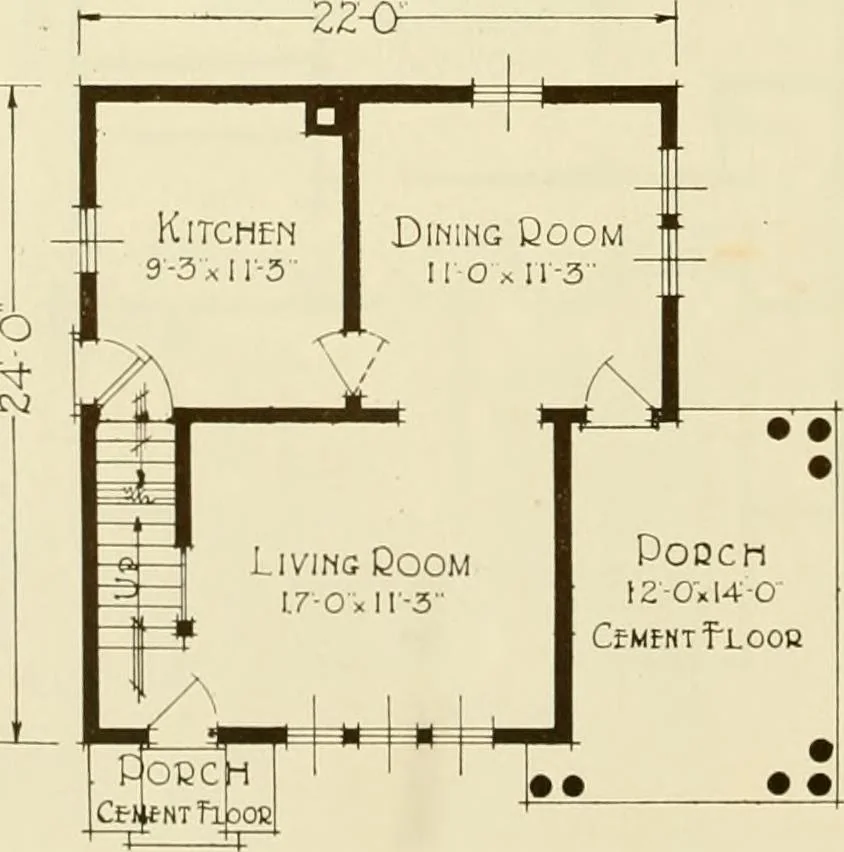 An illustration from Homes of character., 1920, leaf 37