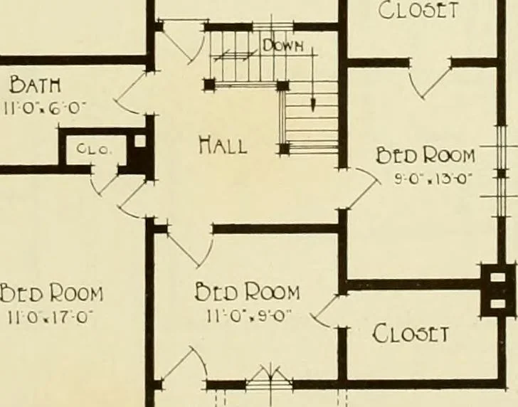 An illustration from Homes of character., 1920, leaf 40