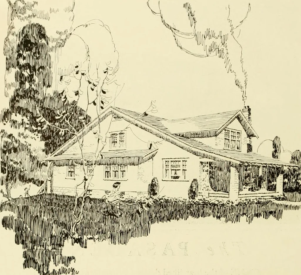 An illustration from Homes of character., 1920, leaf 43