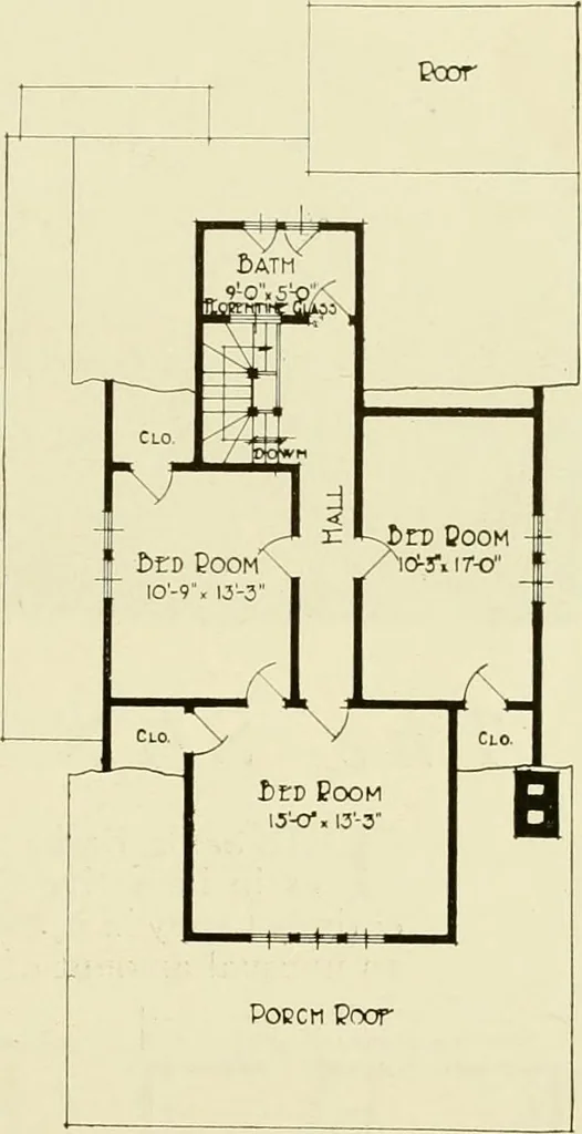 An illustration from Homes of character., 1920, leaf 44