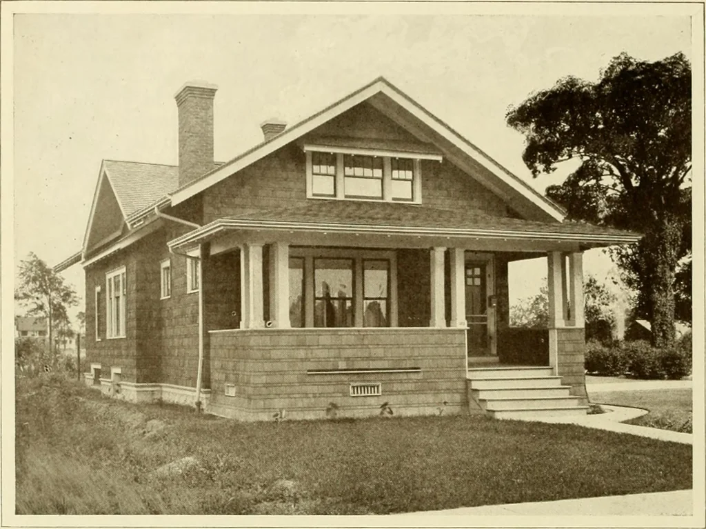 An illustration from Homes of character., 1920, leaf 45
