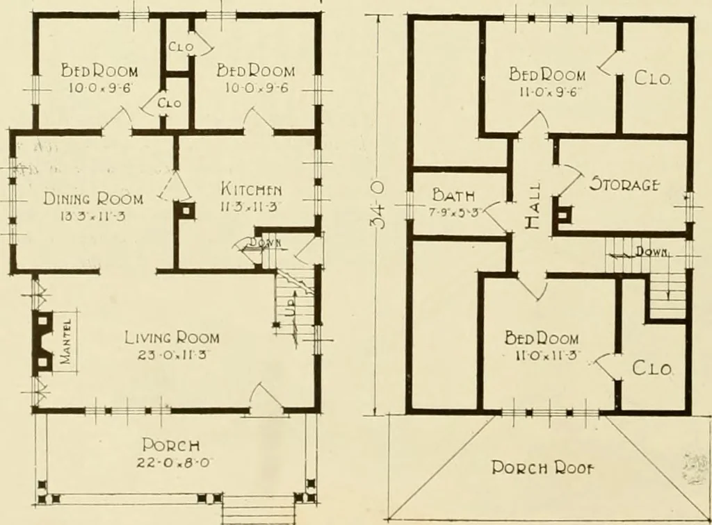 An illustration from Homes of character., 1920, leaf 45