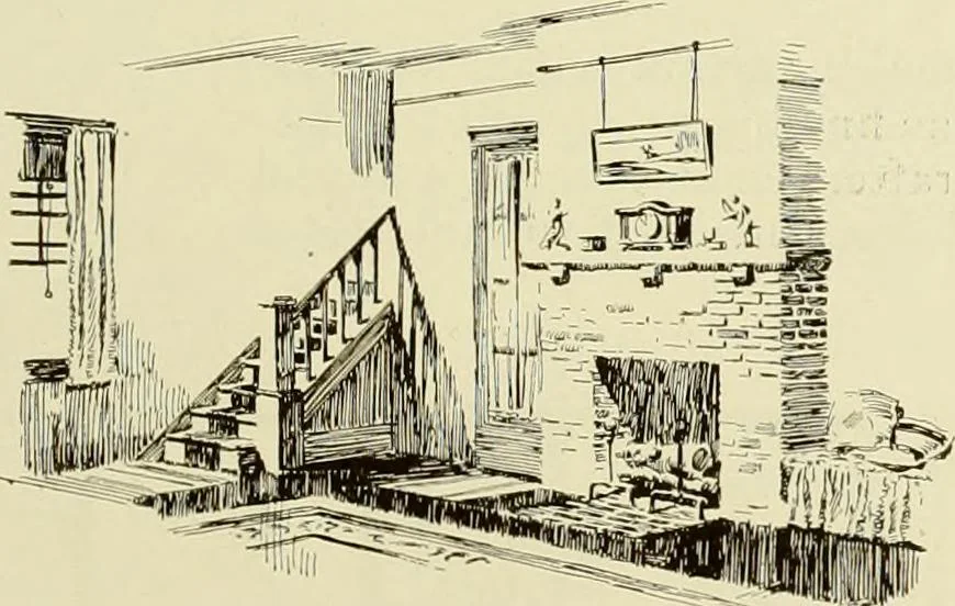 An illustration from Homes of character., 1920, leaf 48
