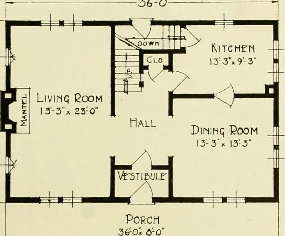 An illustration from Homes of character., 1920, leaf 52