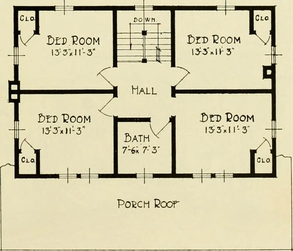 An illustration from Homes of character., 1920, leaf 52