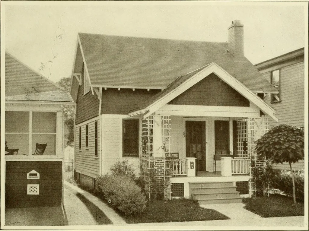 An illustration from Homes of character., 1920, leaf 58