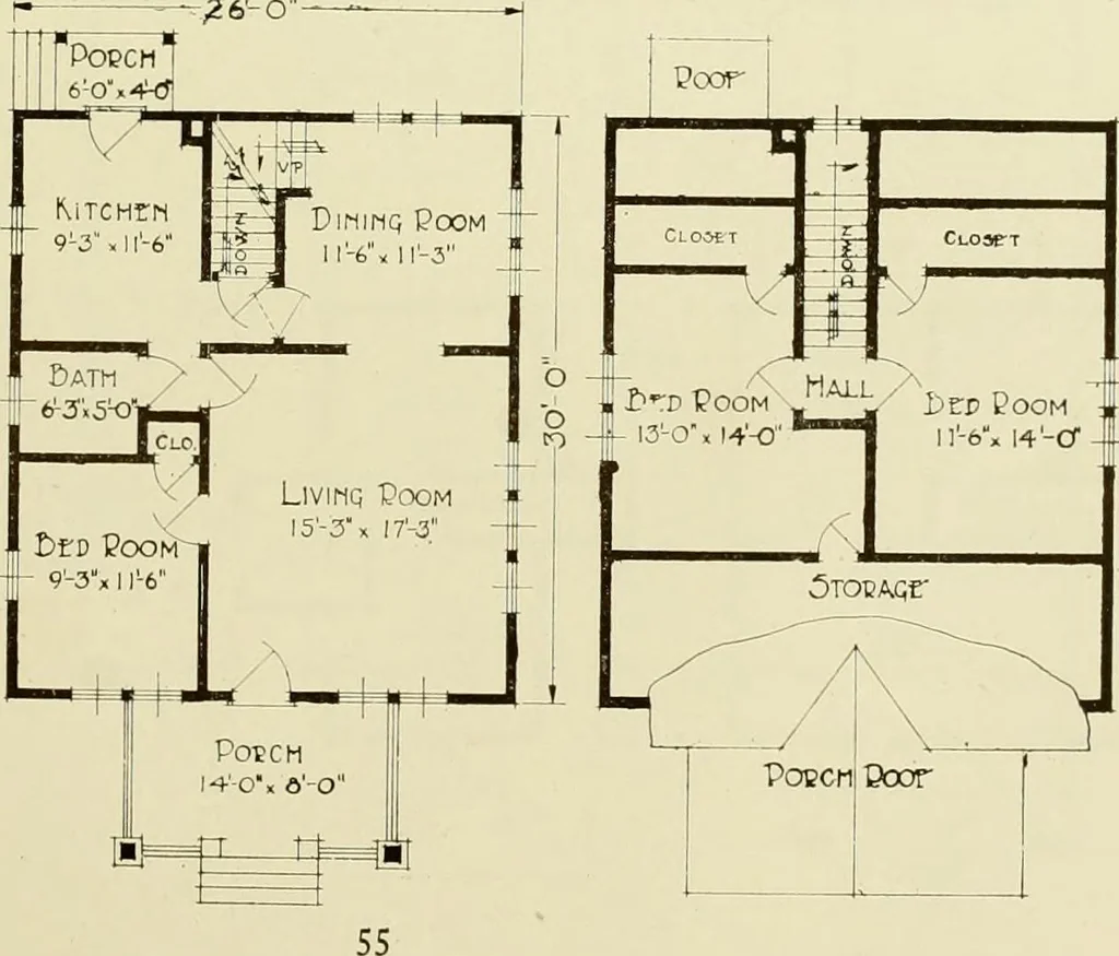 An illustration from Homes of character., 1920, leaf 58