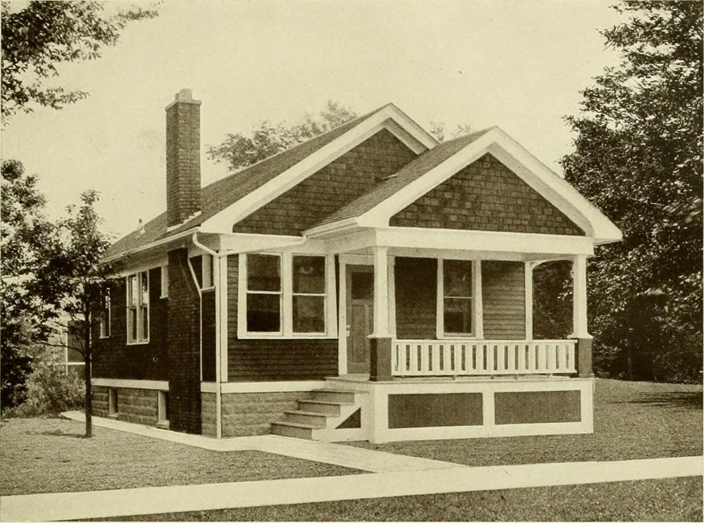 An illustration from Homes of character., 1920, leaf 60