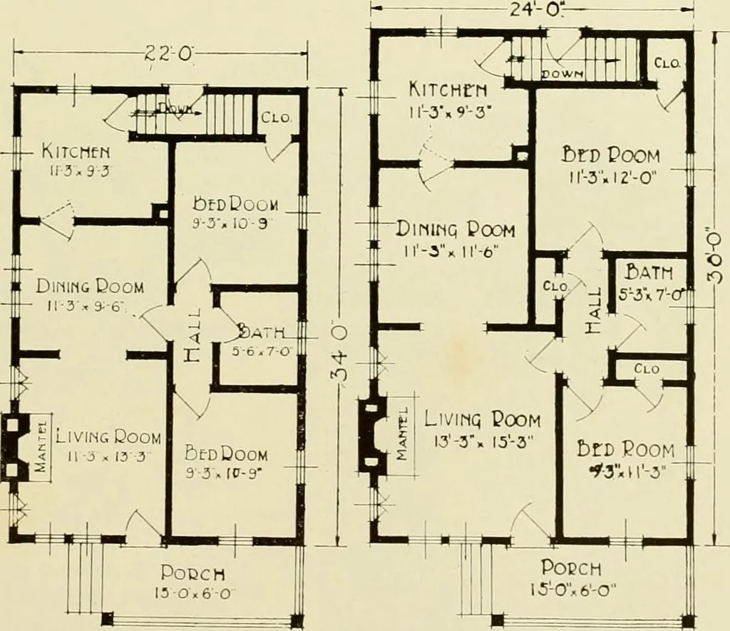 An illustration from Homes of character., 1920, leaf 60