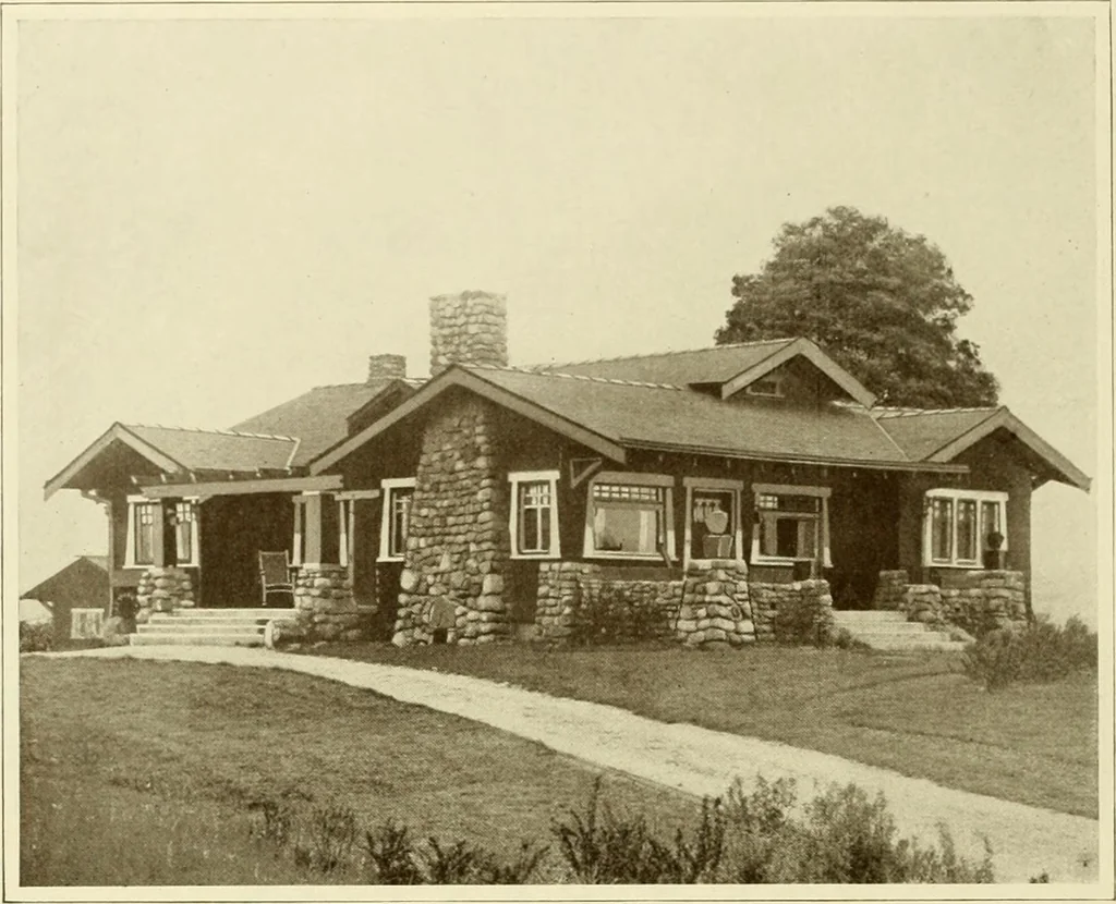 An illustration from Homes of character., 1920, leaf 61