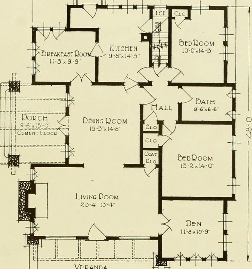 An illustration from Homes of character., 1920, leaf 62