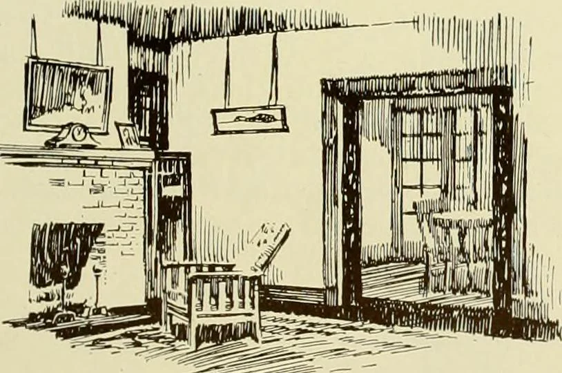 An illustration from Homes of character., 1920, leaf 62