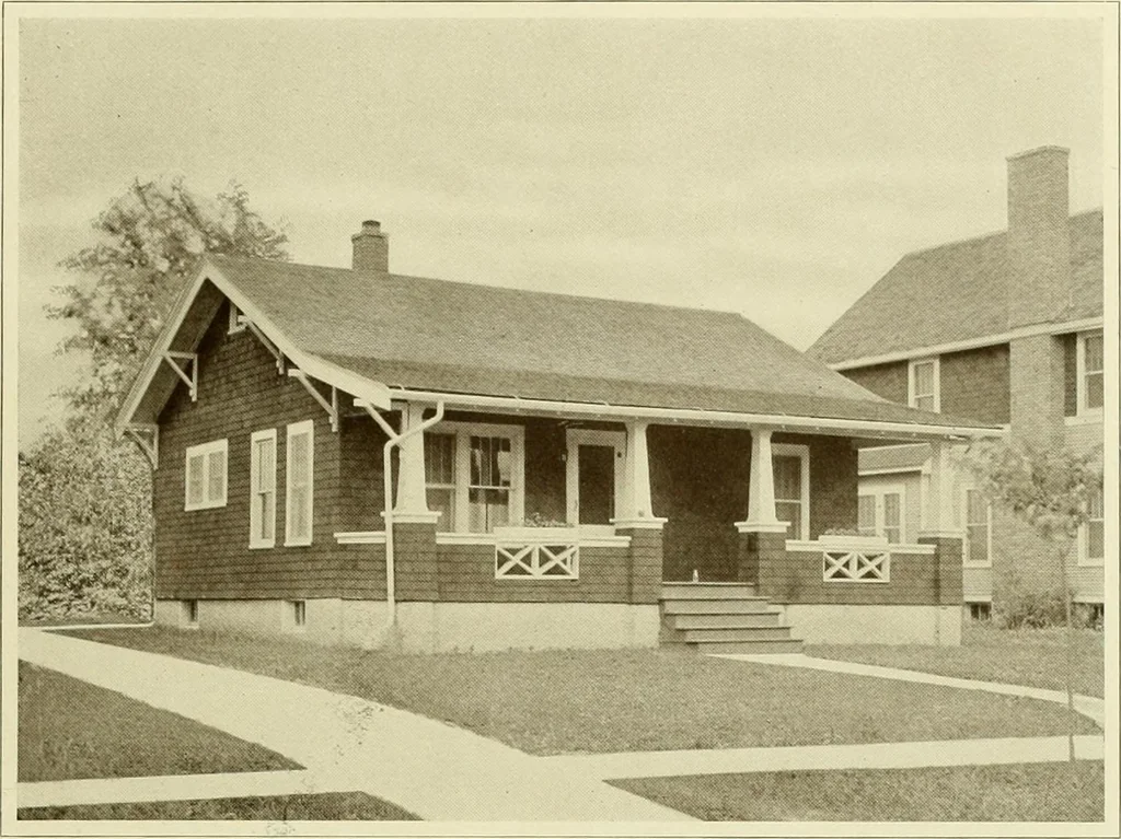 An illustration from Homes of character., 1920, leaf 64