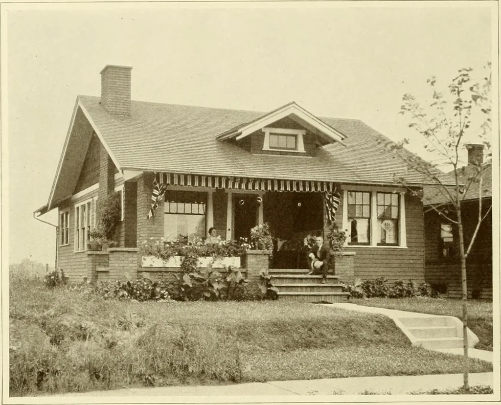 An illustration from Homes of character., 1920, leaf 65