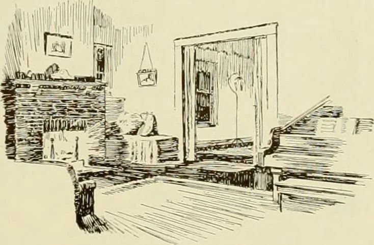 An illustration from Homes of character., 1920, leaf 66