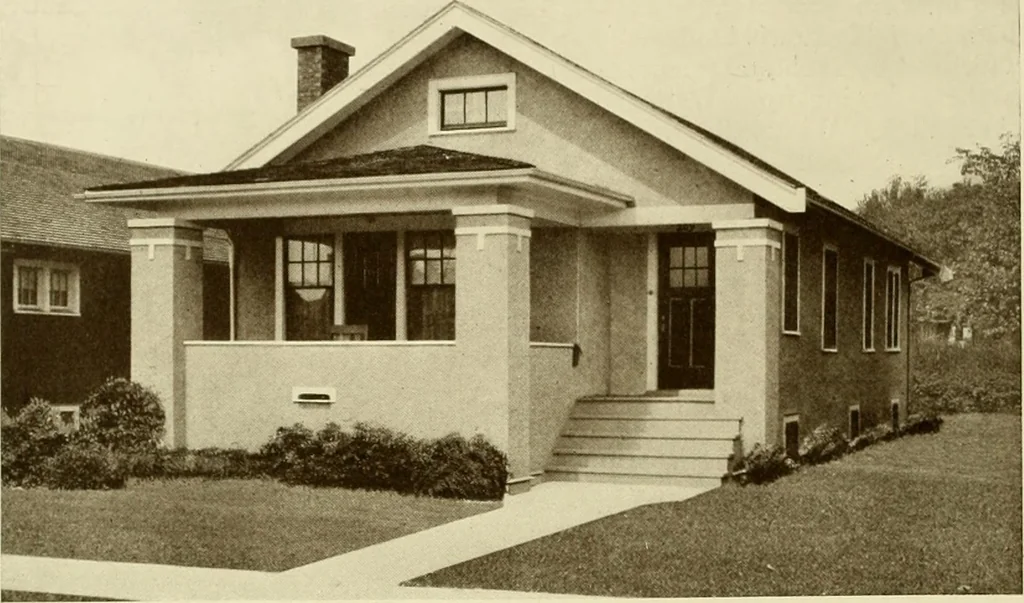 An illustration from Homes of character., 1920, leaf 67