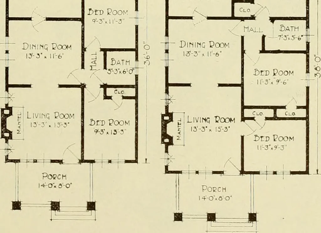 An illustration from Homes of character., 1920, leaf 68