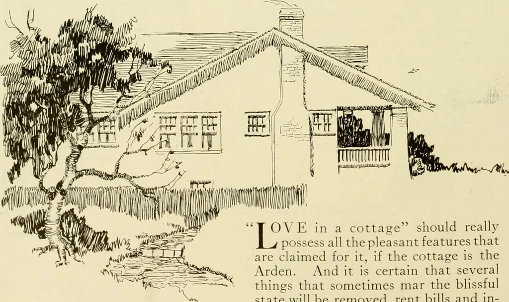 An illustration from Homes of character., 1920, leaf 73