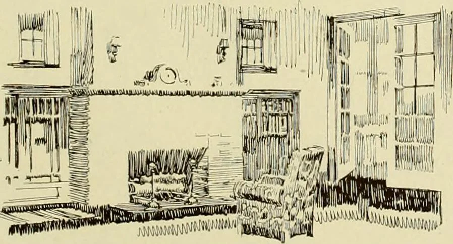 An illustration from Homes of character., 1920, leaf 74