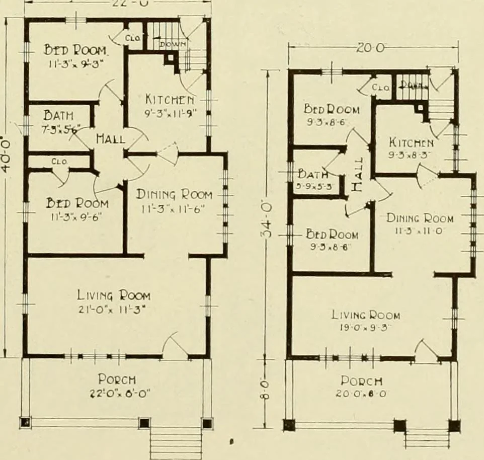An illustration from Homes of character., 1920, leaf 76