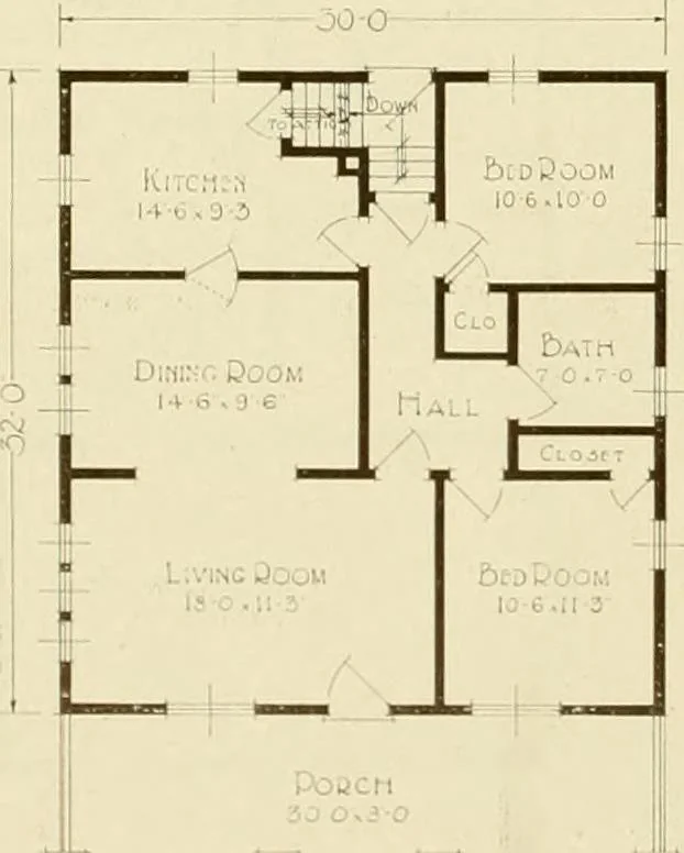 An illustration from Homes of character., 1920, leaf 79