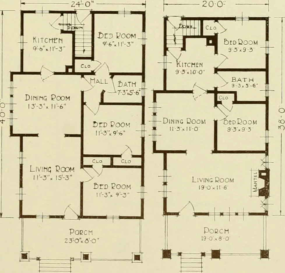 An illustration from Homes of character., 1920, leaf 80