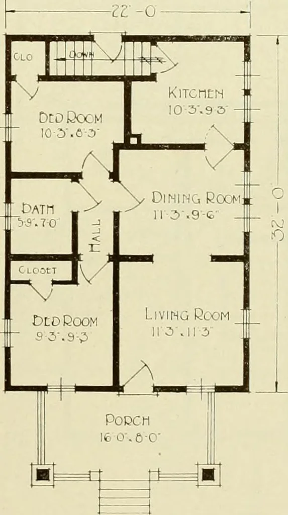 An illustration from Homes of character., 1920, leaf 84