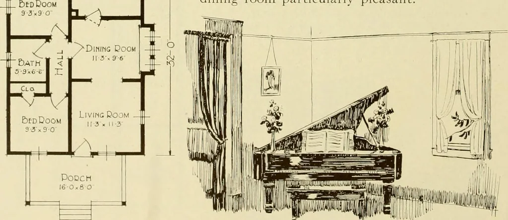 An illustration from Homes of character., 1920, leaf 85