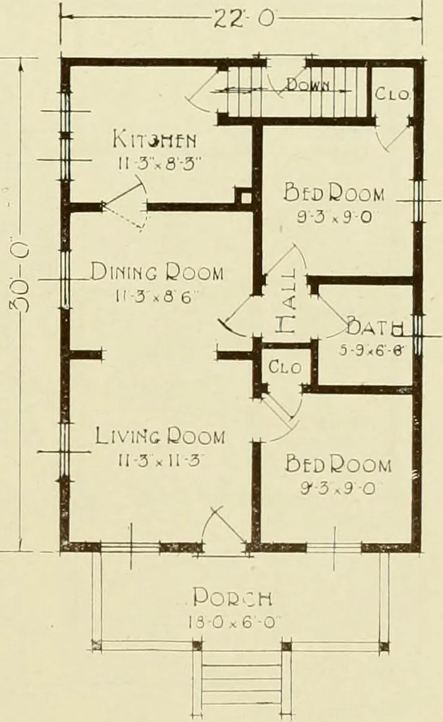 An illustration from Homes of character., 1920, leaf 88