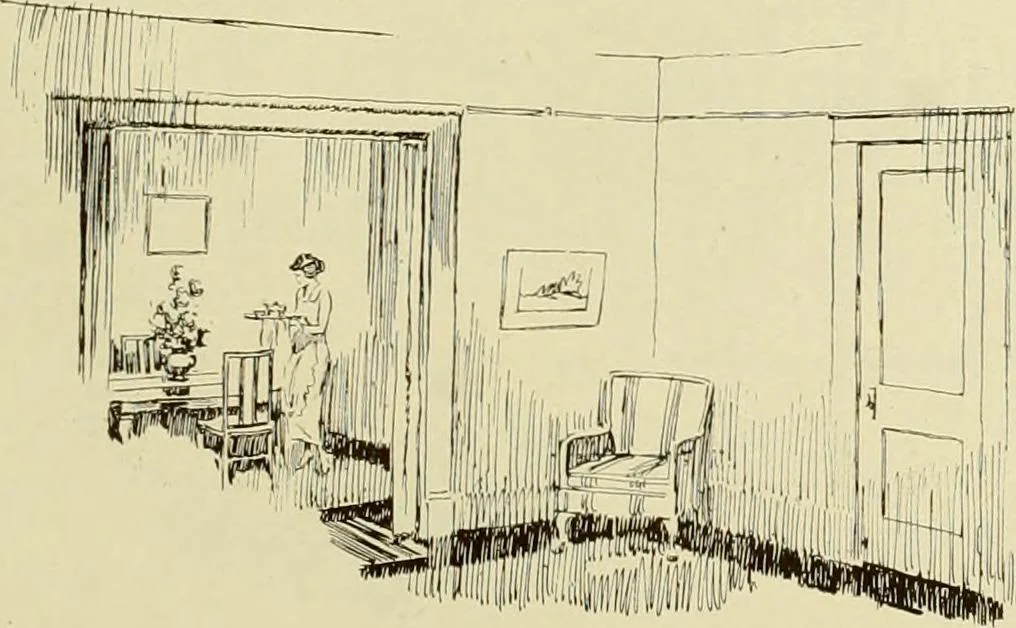 An illustration from Homes of character., 1920, leaf 90