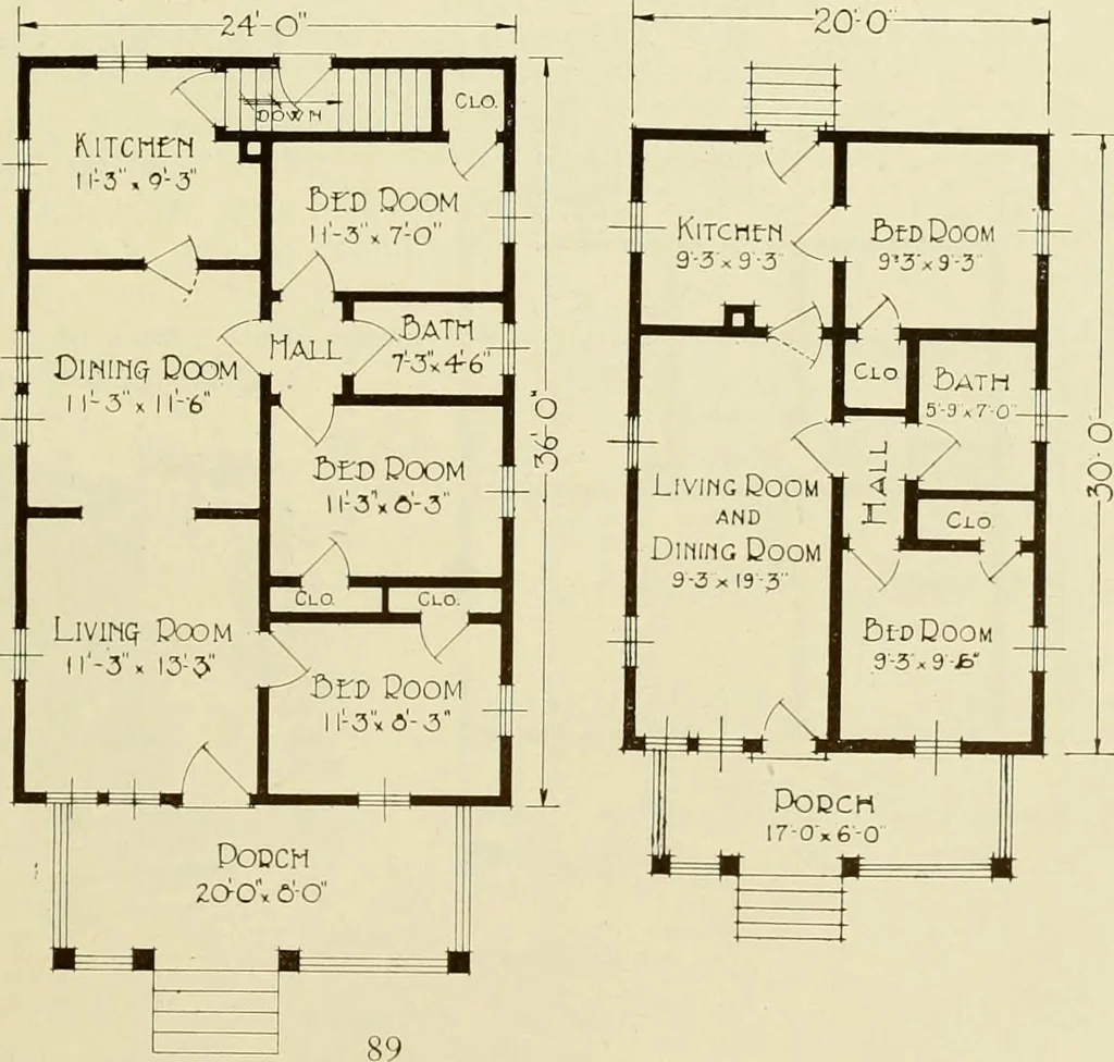 An illustration from Homes of character., 1920, leaf 92