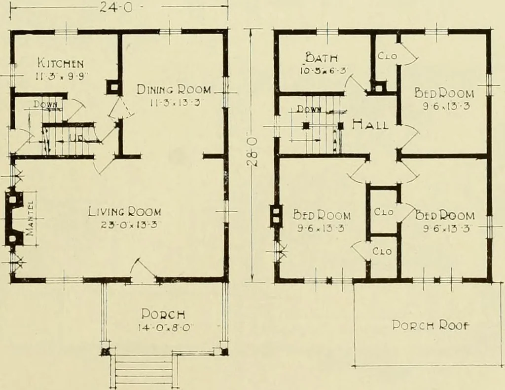 An illustration from Homes of character., 1920, leaf 94