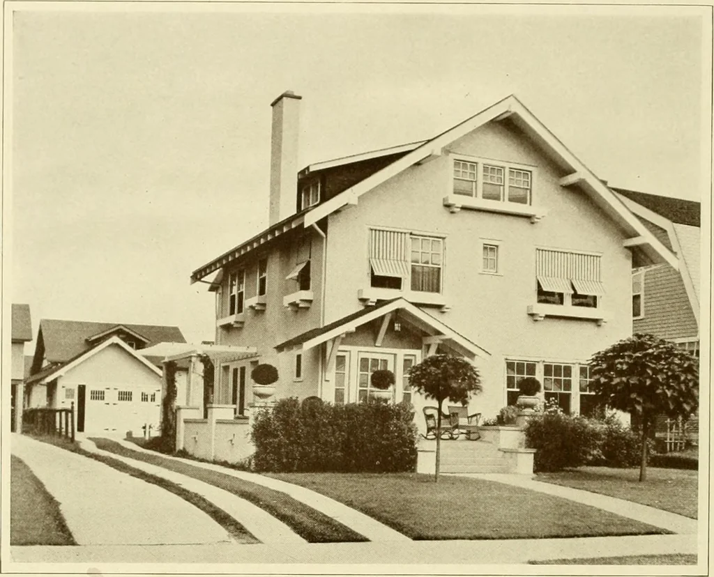 An illustration from Homes of character., 1920, leaf 95