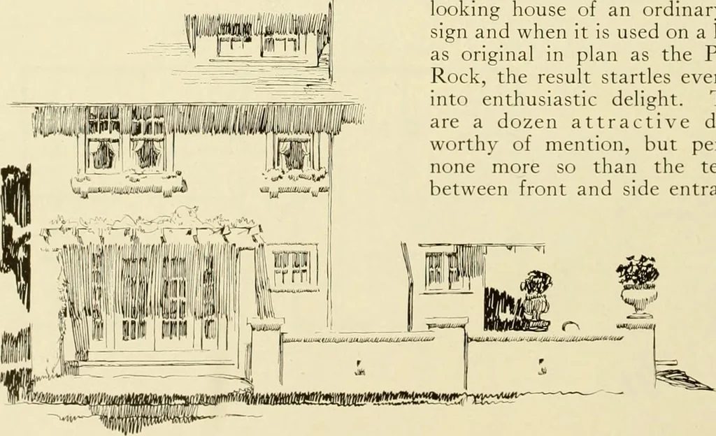 An illustration from Homes of character., 1920, leaf 95