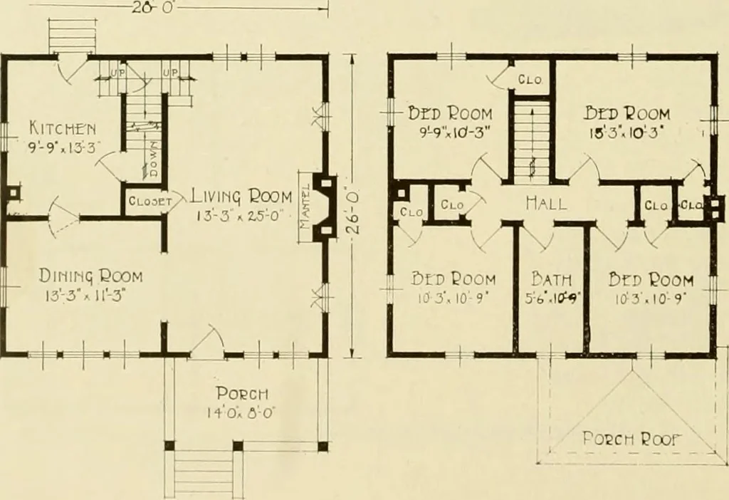 An illustration from Homes of character., 1920, leaf 97