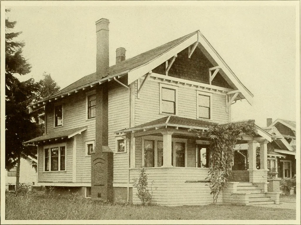 An illustration from Homes of character., 1920, leaf 98