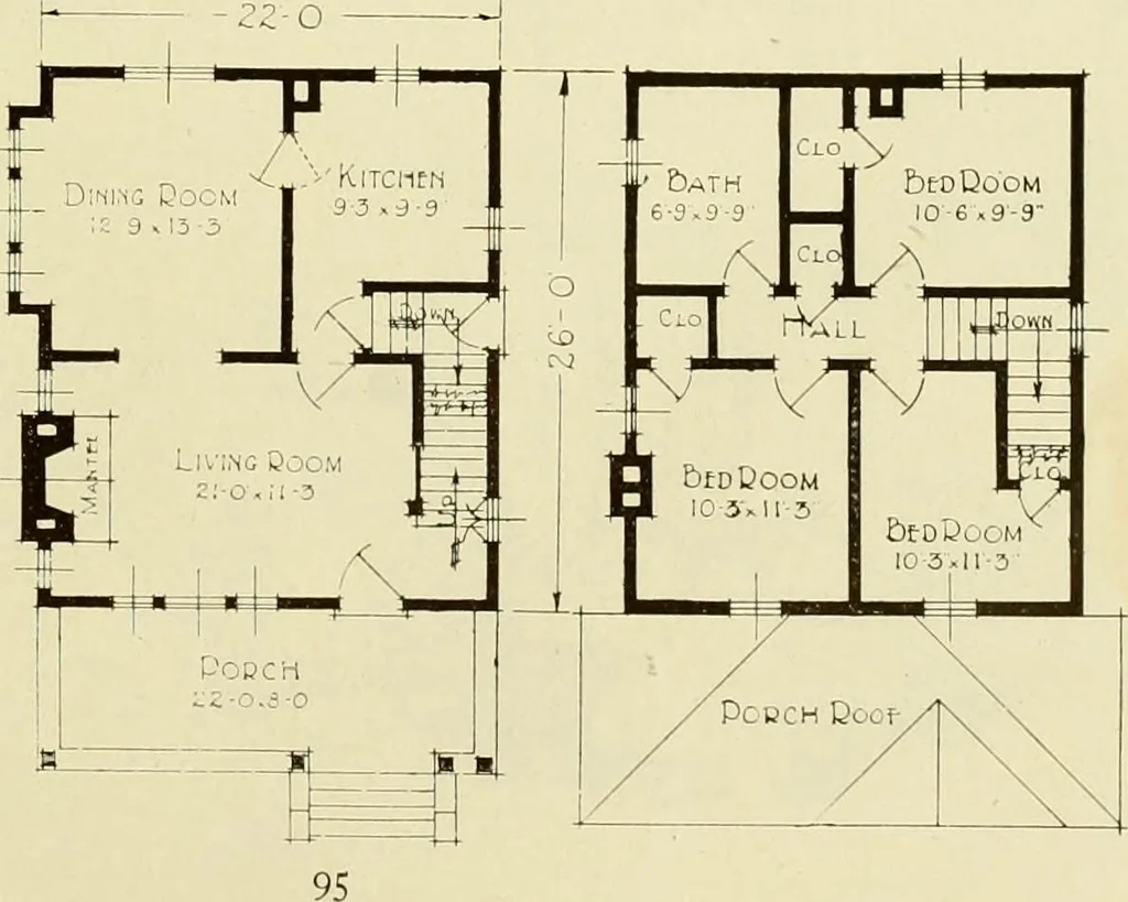 An illustration from Homes of character., 1920, leaf 98