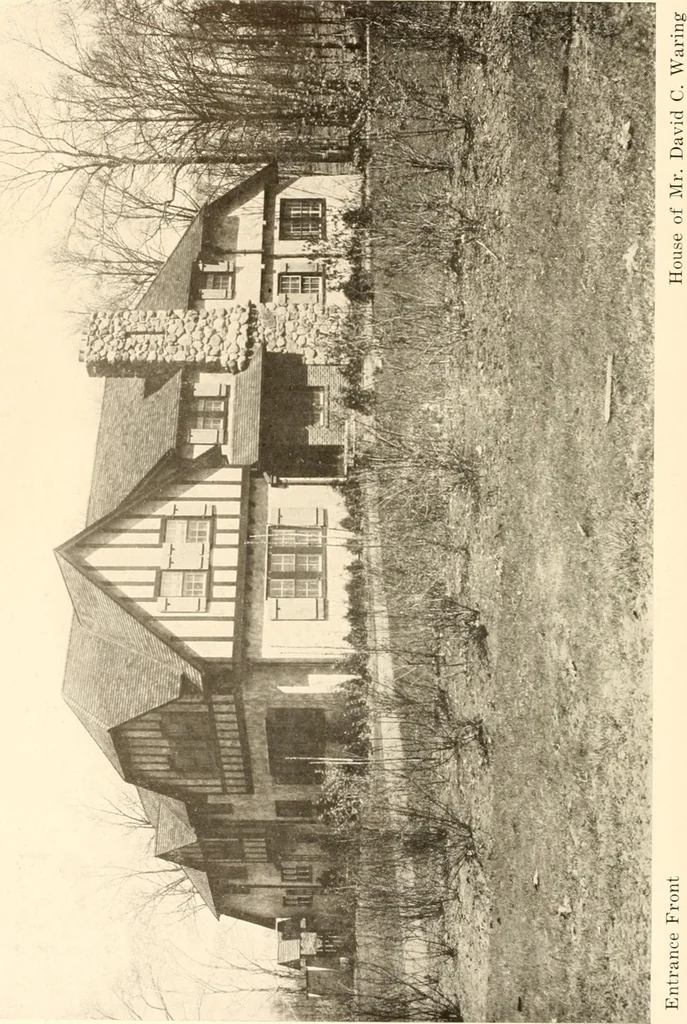 An illustration from Homes of moderate size; a collection of photographs and plans of modern suburban and country homes, following the colonial, Italian and English architectural styles, and arranged accordingly, 1921, leaf 131