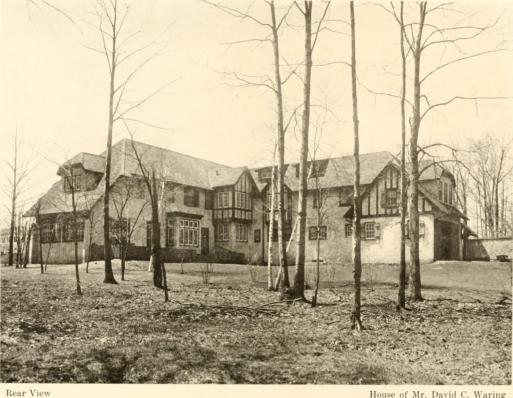 An illustration from Homes of moderate size; a collection of photographs and plans of modern suburban and country homes, following the colonial, Italian and English architectural styles, and arranged accordingly, 1921, leaf 133