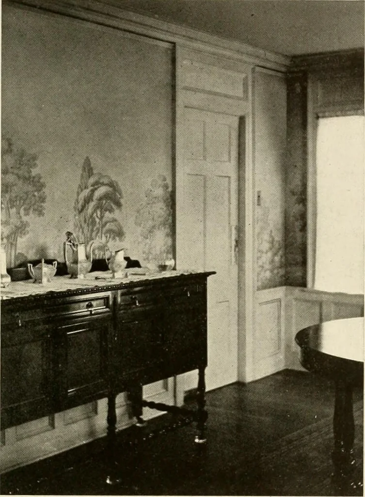 An illustration from Homes of moderate size; a collection of photographs and plans of modern suburban and country homes, following the colonial, Italian and English architectural styles, and arranged accordingly, 1921, leaf 20